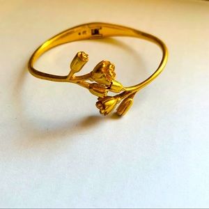 Anthropologie rose bracelet